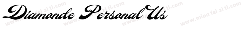 Diamonde Personal Us字体转换